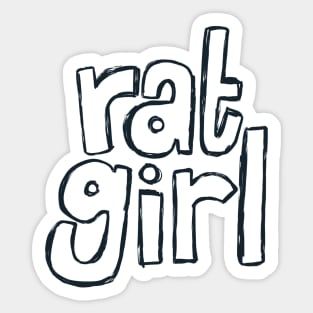 Rat Girl Sticker